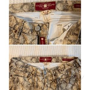 Women”s Lucky Brand patterned pants